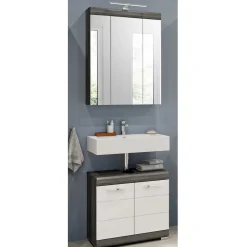 Hot Wohnen Bad Beckenschrank & Spiegelschrank - Nancys (zweiteilig)