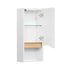 New Wohnen Bad Hängeschrank mit Fach und Tür - Zenata