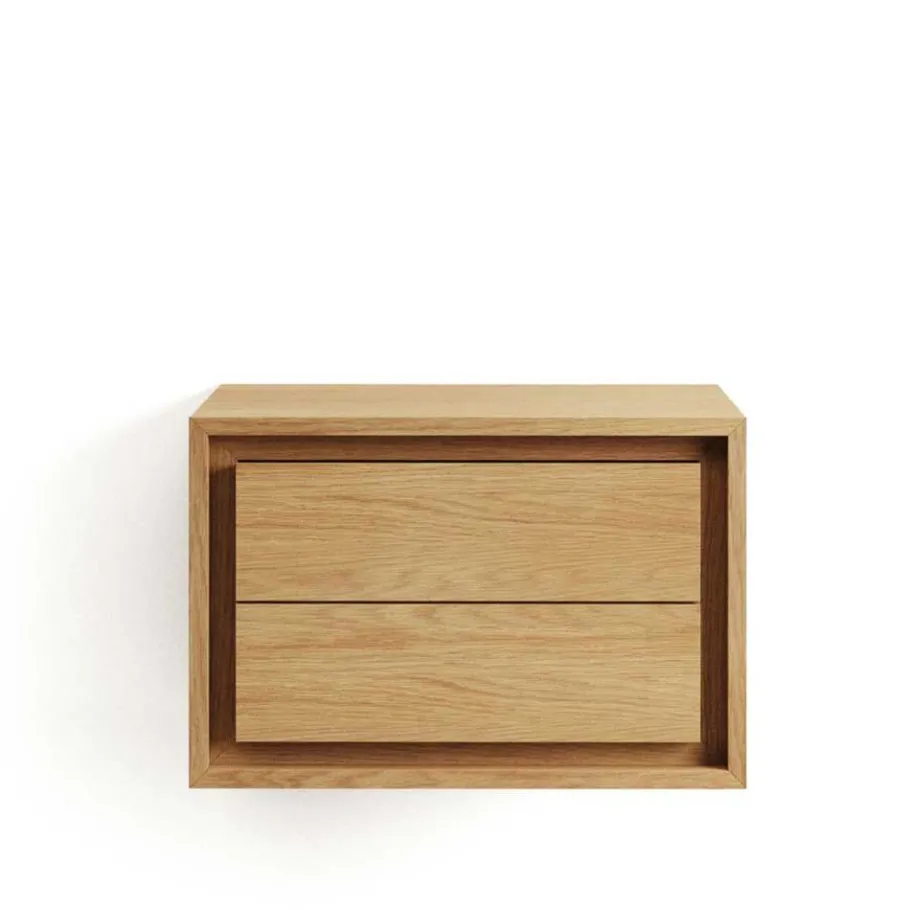 Sale Wohnen Bad Hänge-Waschtisch aus Massivholz Teak - Reddnas