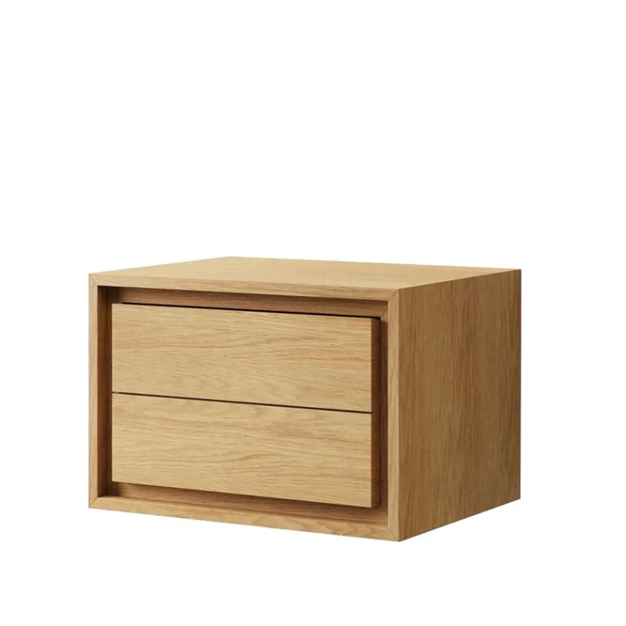 Sale Wohnen Bad Hänge-Waschtisch aus Massivholz Teak - Reddnas