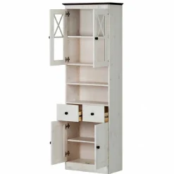 Hot Wohnen Bad Hochschrank im Landhausstil - Fabrisanco