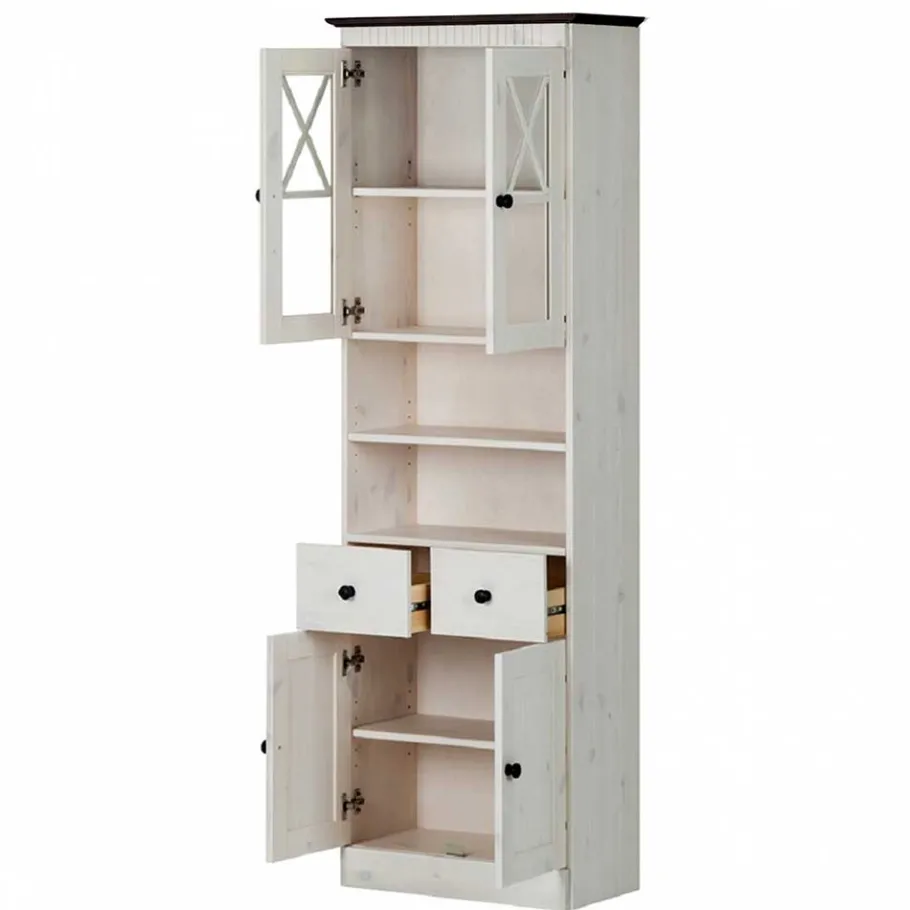 Hot Wohnen Bad Hochschrank im Landhausstil - Fabrisanco
