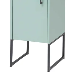 Best Wohnen Bad Hochschrank in Mint Grün & Anthrazit - Esdrus