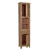 New Wohnen Bad Hochschrank Suennas aus Mangobaum Massivholz