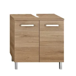 Best Wohnen Bad Kompletteinrichtung in Holzoptik - Lemi (vierteilig)