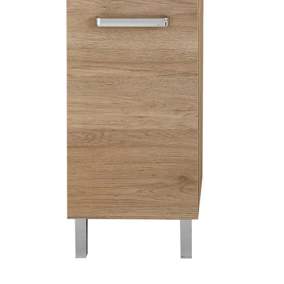 Best Wohnen Bad Kompletteinrichtung in Holzoptik - Lemi (vierteilig)