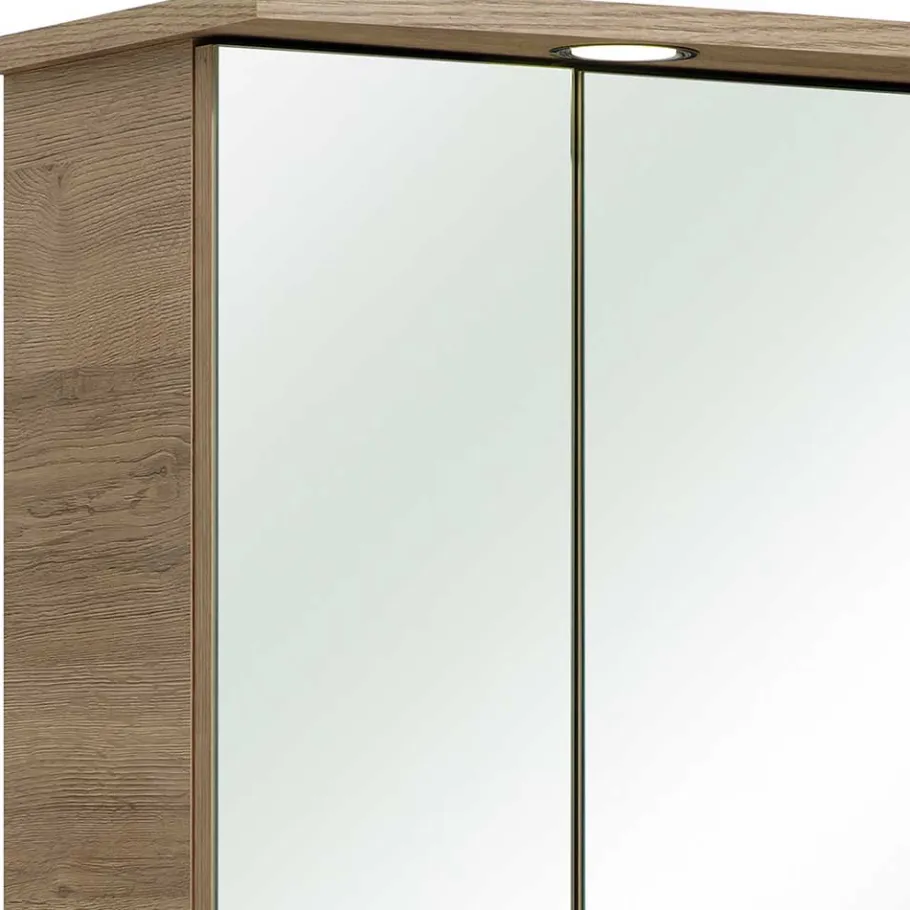 Best Wohnen Bad Kompletteinrichtung in Holzoptik - Lemi (vierteilig)