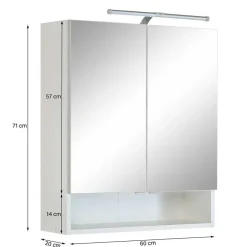 Best Wohnen Bad Komplett-Set Möbel - Girios (fünfteilig)