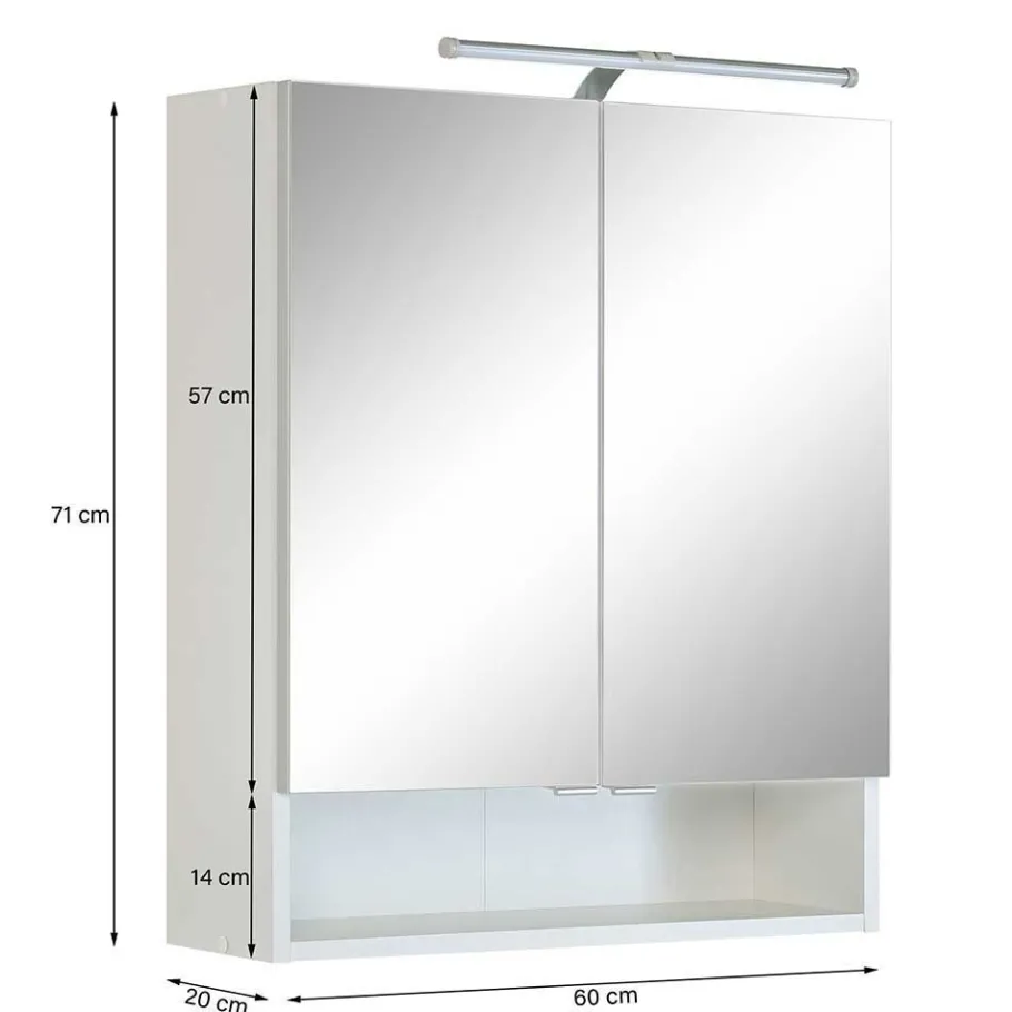 Best Wohnen Bad Komplett-Set Möbel - Girios (fünfteilig)