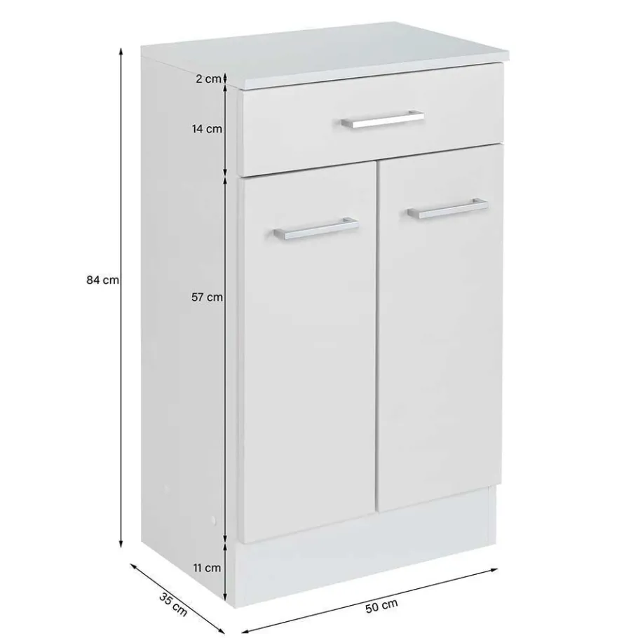 Best Wohnen Bad Komplett-Set Möbel - Girios (fünfteilig)