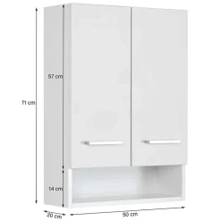 Best Wohnen Bad Komplett-Set Möbel - Girios (fünfteilig)