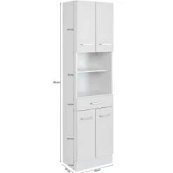 Best Wohnen Bad Komplett-Set Möbel - Girios (fünfteilig)