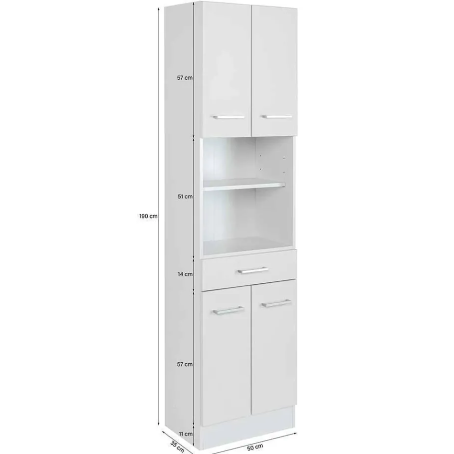 Best Wohnen Bad Komplett-Set Möbel - Girios (fünfteilig)