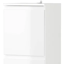 Best Wohnen Bad Midischrank in Weiß Hochglanz - Loeesa
