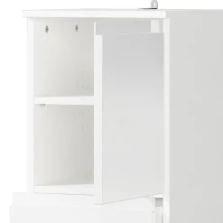 Best Wohnen Bad Midischrank in Weiß Hochglanz - Loeesa