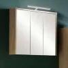 Clearance Wohnen Bad Spiegelschrank in Eiche hell Dekor - Lepre