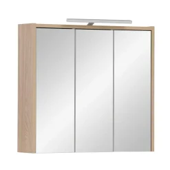 Clearance Wohnen Bad Spiegelschrank in Eiche hell Dekor - Lepre