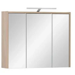 Clearance Wohnen Bad Spiegelschrank in Eiche hell Dekor - Lepre