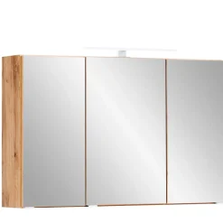 Discount Wohnen Bad Spiegelschrank in Wildeiche Optik - Drumias