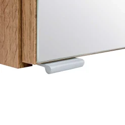 Discount Wohnen Bad Spiegelschrank in Wildeiche Optik - Drumias