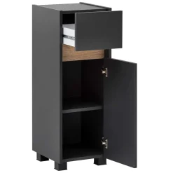 Discount Wohnen Bad Unterschrank in Anthrazit & Wildeiche - Marcius