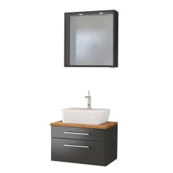 New Wohnen Bad Unterschrank inkl Waschbecken - Estregos I (zweiteilig)