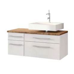 Online Wohnen Bad Waschbecken-Schrank Set - Enwicos (dreiteilig)