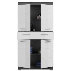 Sale Wohnen Bad Waschplatz & Highboard & Hochschrank - Nancys (vierteilig)