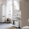 Discount Wohnen Bad Waschplatz & Hochschrank Möbel - Etravia (dreiteilig)