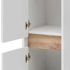 Discount Wohnen Bad Waschplatz & Hochschrank Möbel - Etravia (dreiteilig)