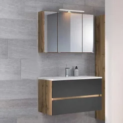 Outlet Wohnen Bad Waschplatz modern - Athrin (zweiteilig)