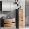 Sale Wohnen Bad Waschplatz Set & Midischrank - Vandija (dreiteilig)