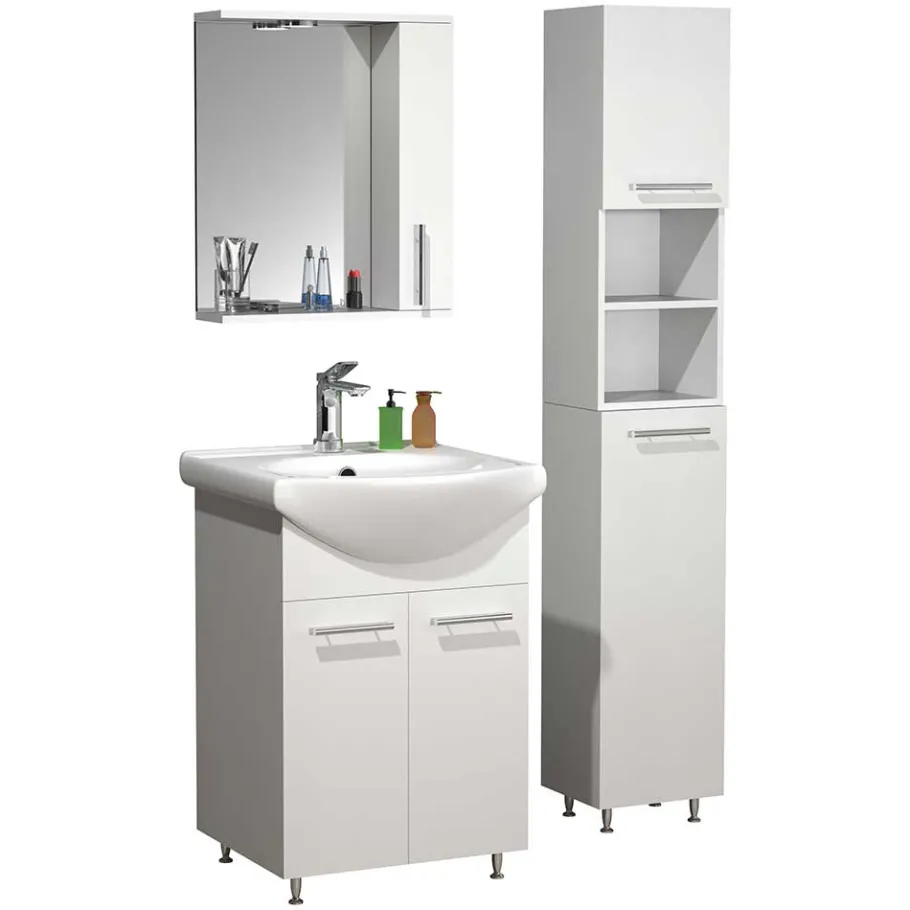 Sale Wohnen Bad Waschplatz und Hochschrank - Nancyssa (dreiteilig)