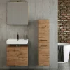 Discount Wohnen Badausstattung in Wildeiche Optik - Arazony (dreiteilig)