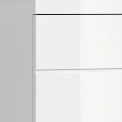Discount Wohnen Badblock Möbelset in Weiß - Henriette (fünfteilig)