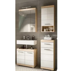 Hot Wohnen Badblock Möbelset modern - Calbanyara (dreiteilig)