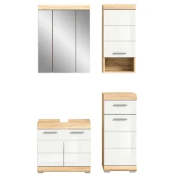 Hot Wohnen Badblock Möbelset modern - Calbanyara (dreiteilig)