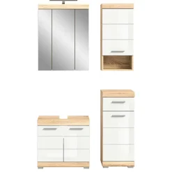 Hot Wohnen Badblock Möbelset modern - Calbanyara (dreiteilig)