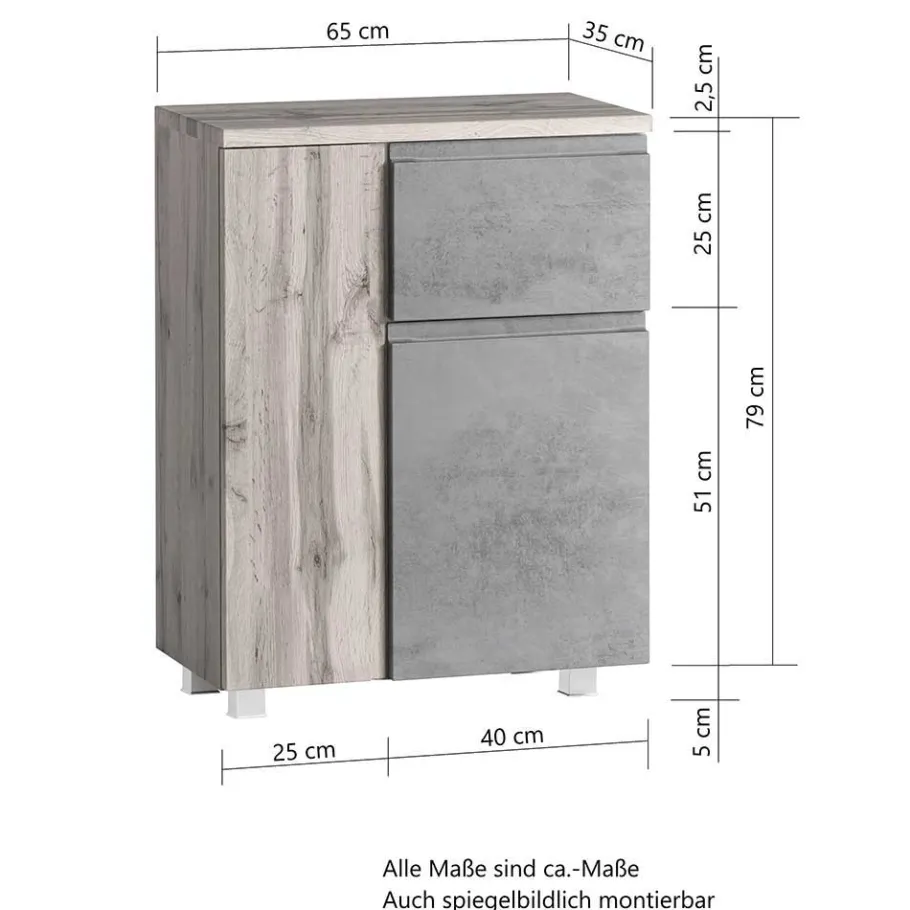 Wohnen Badeinrichtung Block Set-Angebot - Eight (fünfteilig)