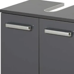 Best Wohnen Badeinrichtung Möbel in Anthrazit - Colistran (vierteilig)