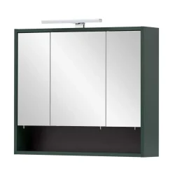 Best Wohnen Badeinrichtung Möbel in Dunkelgrün & Gold - Aqua (sechsteilig)