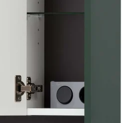 Best Wohnen Badeinrichtung Möbel in Dunkelgrün & Gold - Aqua (sechsteilig)