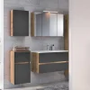 New Wohnen Badeinrichtung Möbel Set - Athrin (vierteilig)