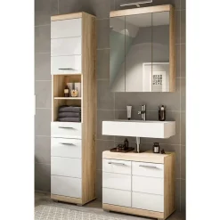 Sale Wohnen Badeinrichtung zweifarbig modern - Calbanyara (dreiteilig)