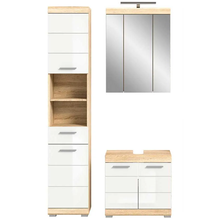 Sale Wohnen Badeinrichtung zweifarbig modern - Calbanyara (dreiteilig)