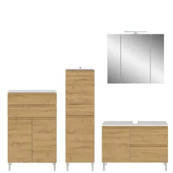 Discount Wohnen Badezimmer Ausstattung Möbel - Aspariavo (vierteilig)
