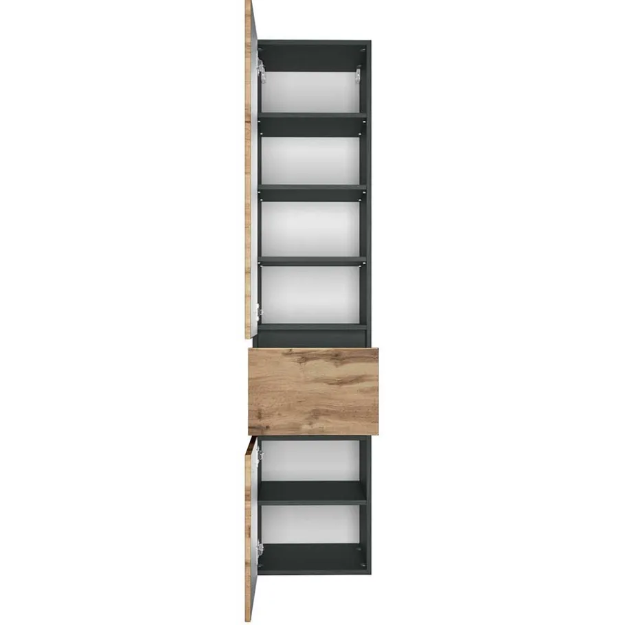 Clearance Wohnen Badezimmer Einrichtung Set - Schränke - Endely (sechsteilig)