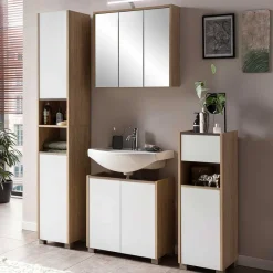 New Wohnen Badezimmer Hochschrank im Skandi Design - Ronya