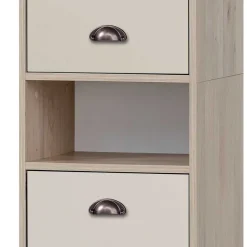 Sale Wohnen Badezimmer Hochschrank mit zwei Türen und Fach - Togban
