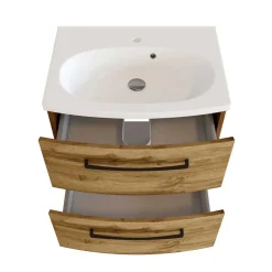 Outlet Wohnen Badezimmer Möbel Einrichtung Set - Arazony (fünfteilig)